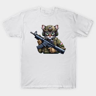 Tactical Cat T-Shirt